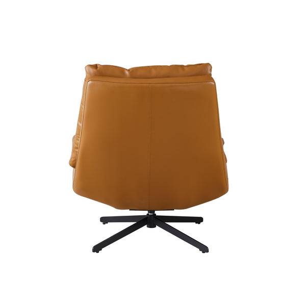 Modern Camel Swivel Recliner Chair
