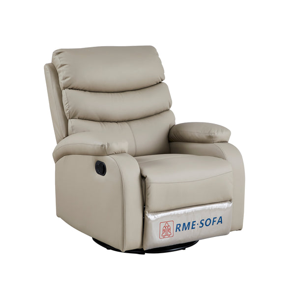 Modern Beige Recliner Chair