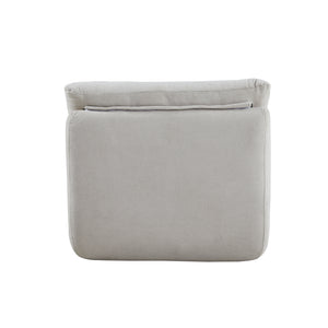 Minimalist Armless Lounge Chair in Light Beige (test)